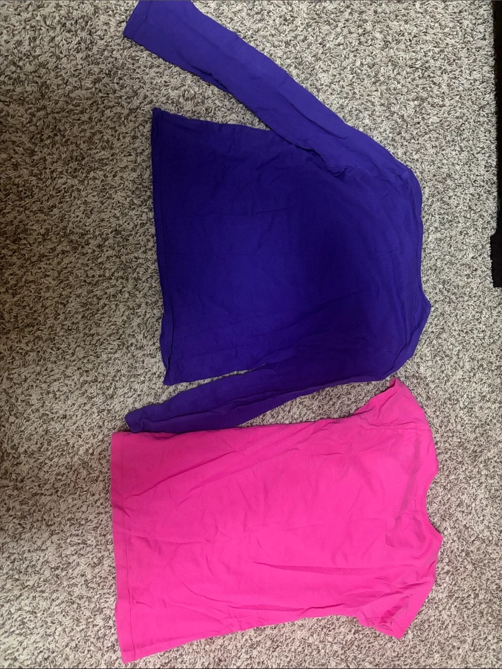 Girls Unicorn 2 T-shirts: PurpleLong Sleeve & Pink Short Sleeve